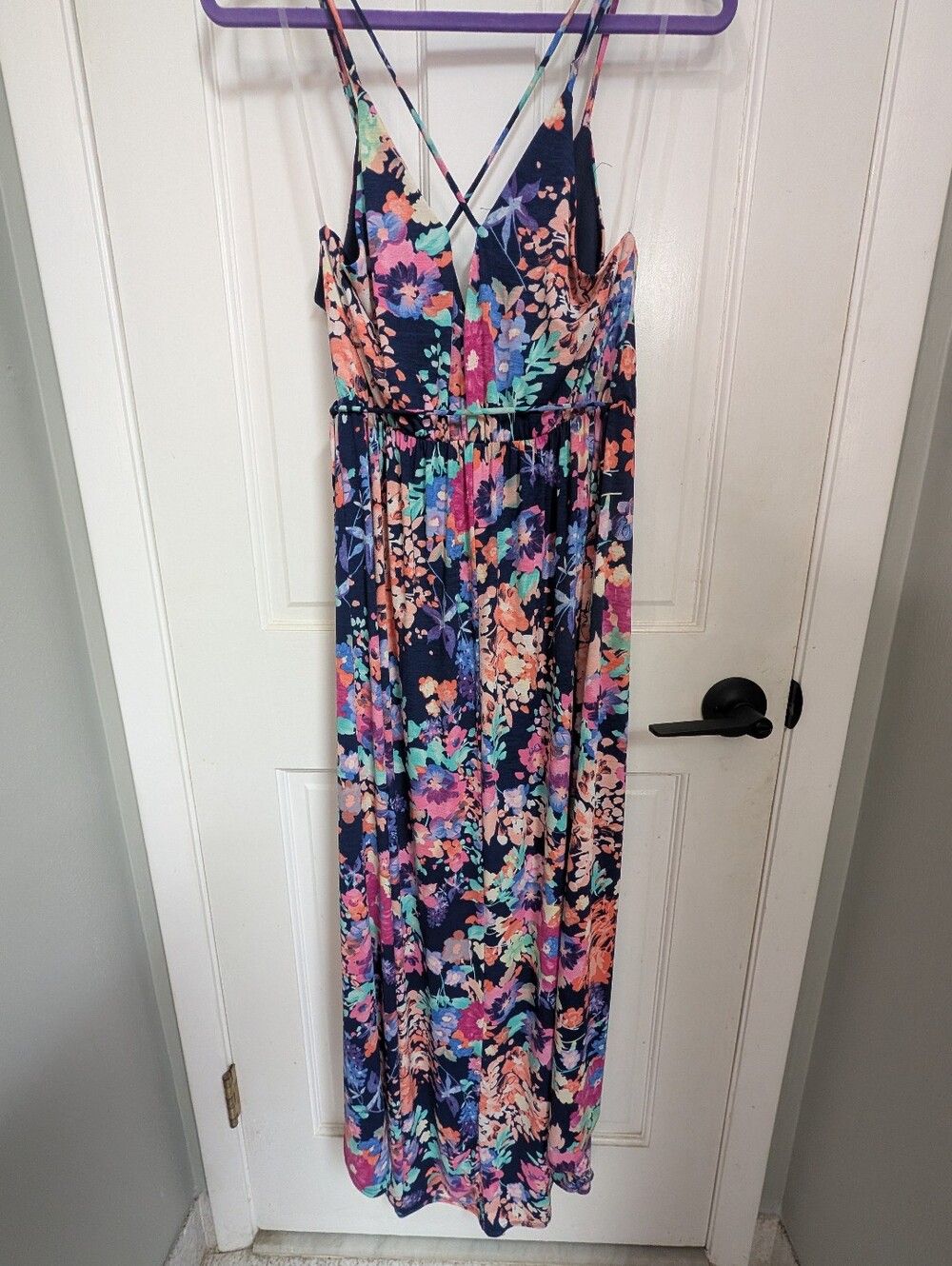 1.4.3. Story by Line Up Navy Floral Maxi Dress